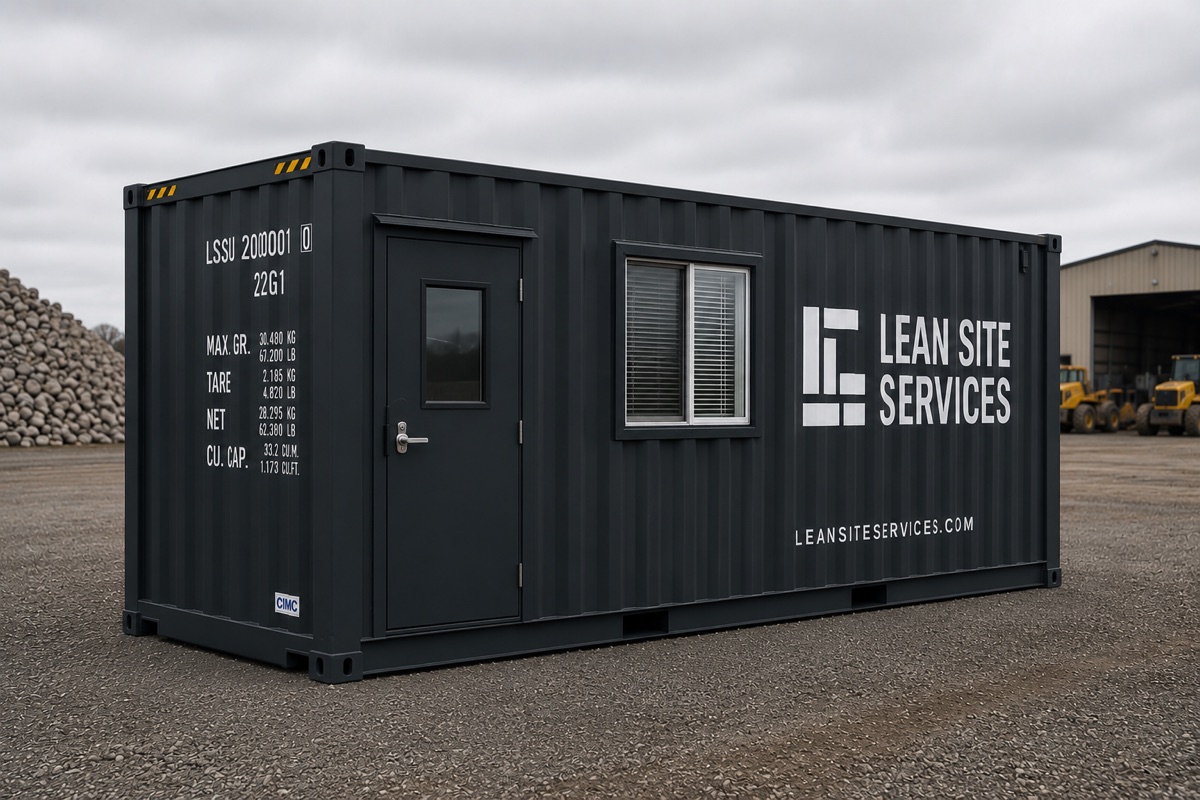 20' Ground Level Office
